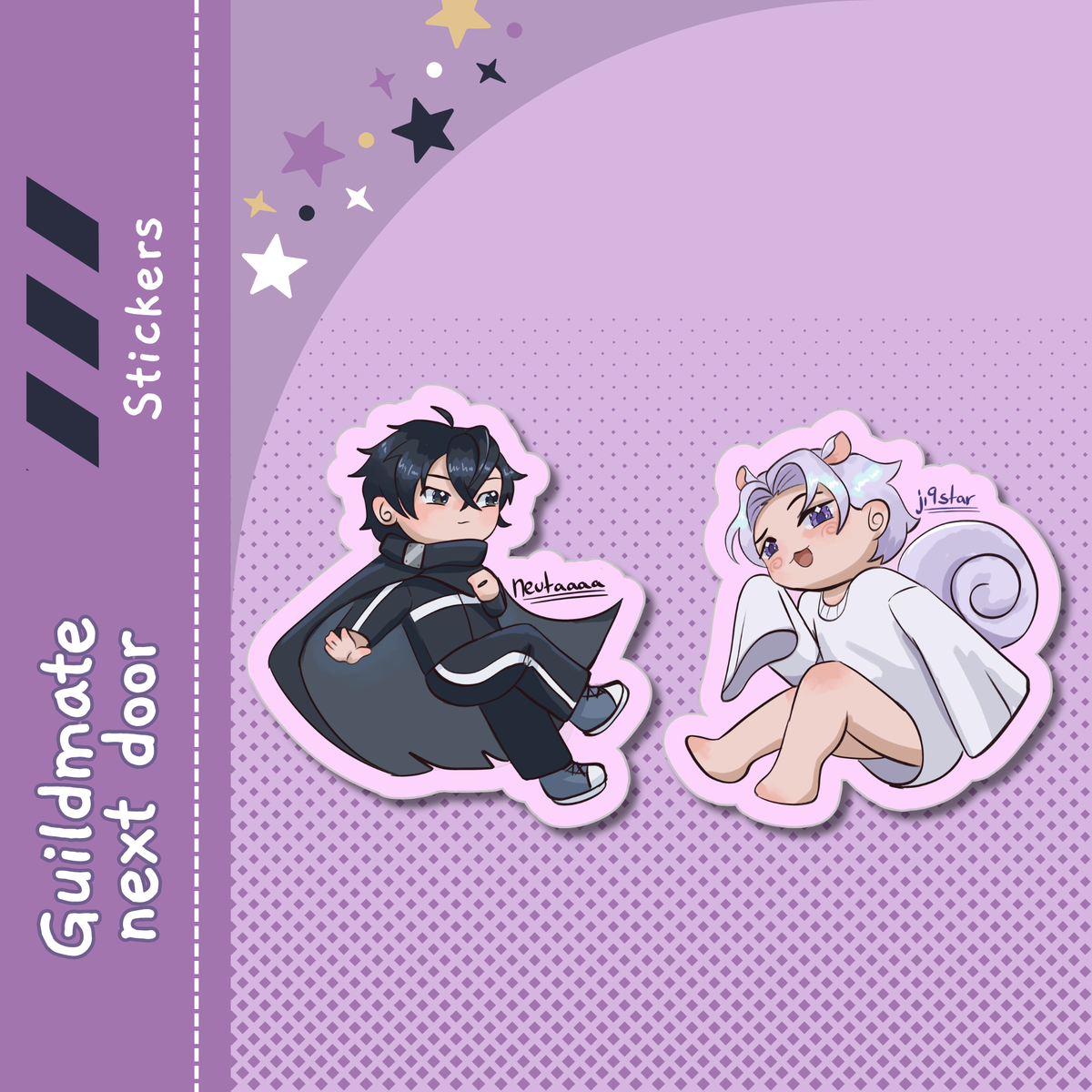 Guildmate Next Door Sticker
