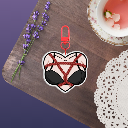 Shibari Love Keychains