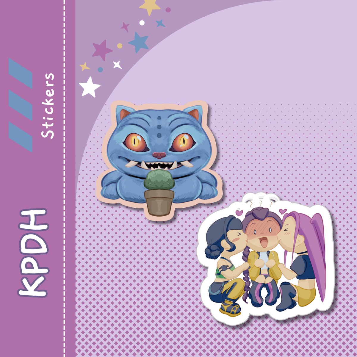 KPDH Stickers
