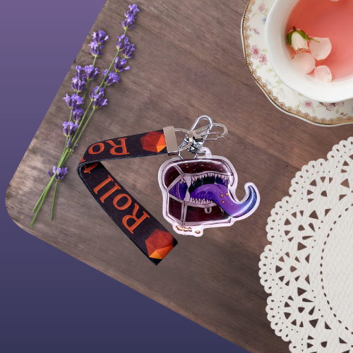 Mimic Lanyard Keychain