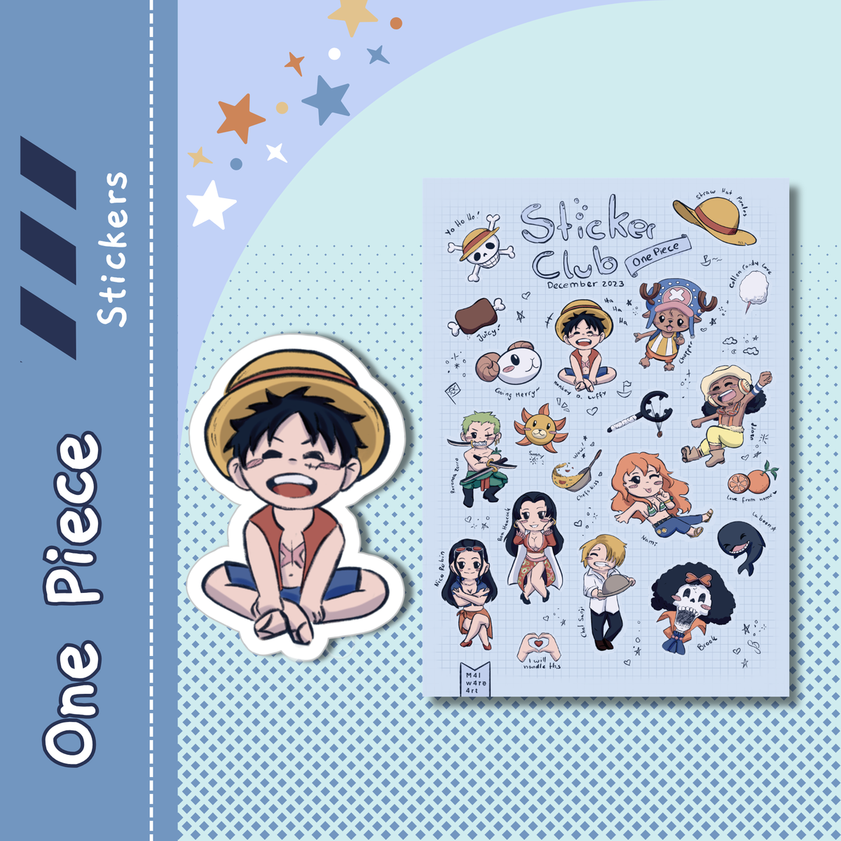 One Piece Stickers
