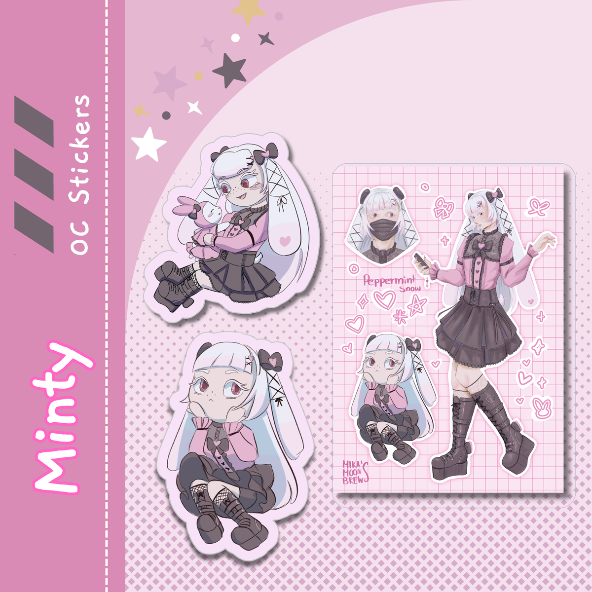 Minty Sticker (Original Character)
