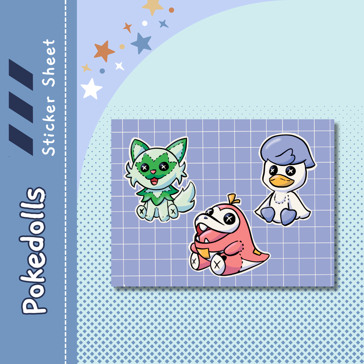 Pokedoll Stickersheet