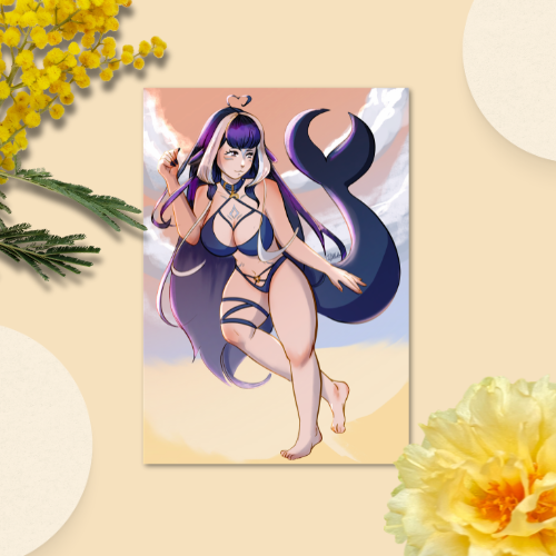 Shy Lily Print